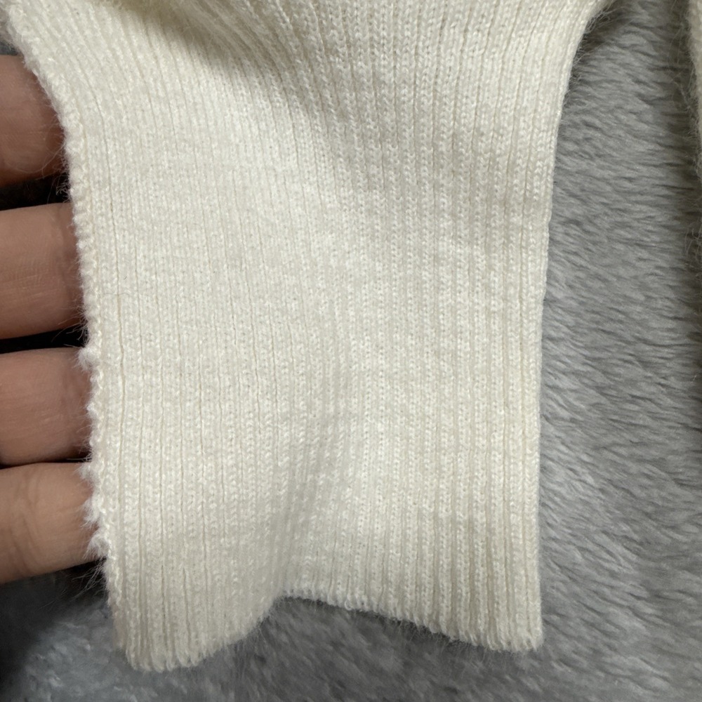 Vintage Arnold Palmer Signature Collection Cardigan Sweater Mens Large Ivory USA - Picture 15 of 15